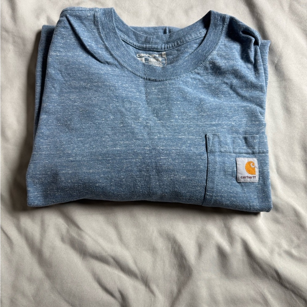Carhartt Blue Pocket T-Shirt